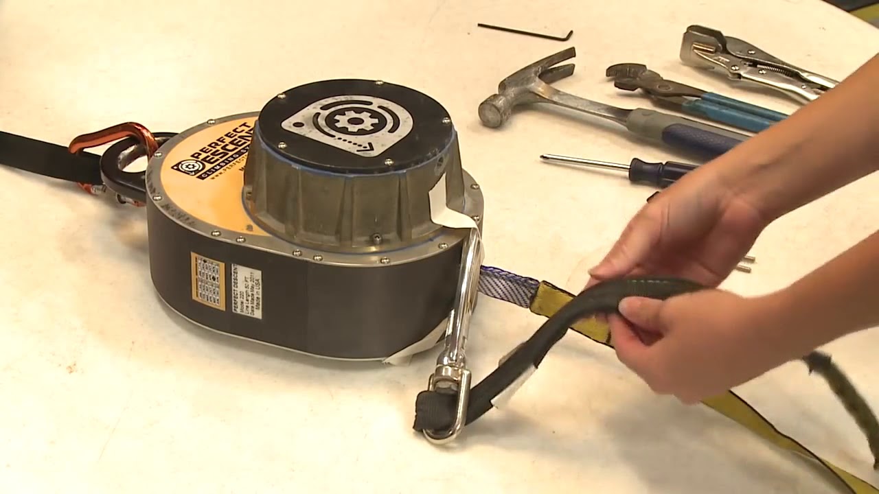 Perfect Descent Lanyard Replacement Video - Model 220 (old version)