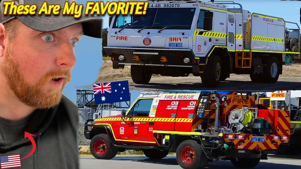 Western Australia's Fire Trucks Are Legendary - TATRA & TOYOTA
