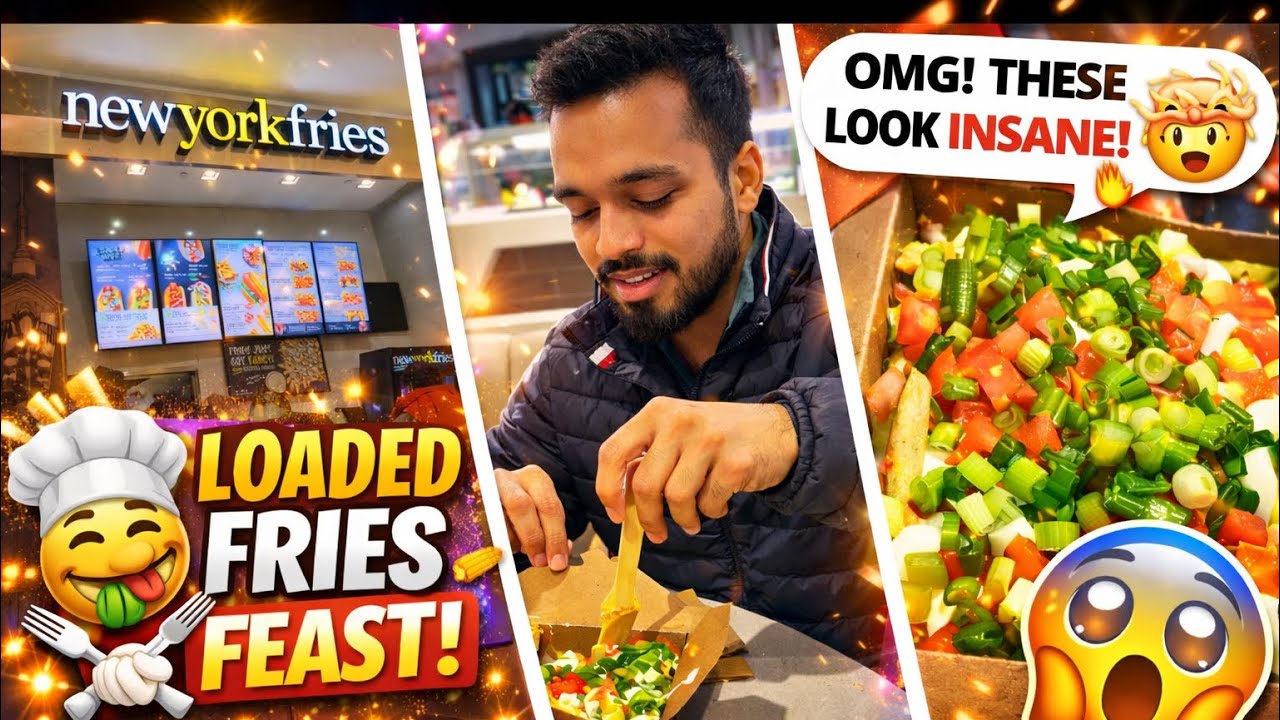 Yeh LAJAWAB NEW YORK fries 🍟 try kr hi li ..! 