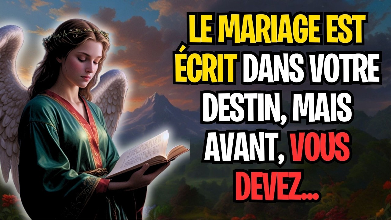 LE MARIAGE EST ÉCRIT DANS VOTRE DESTIN, MAIS AVANT, VOUS DEVEZ...