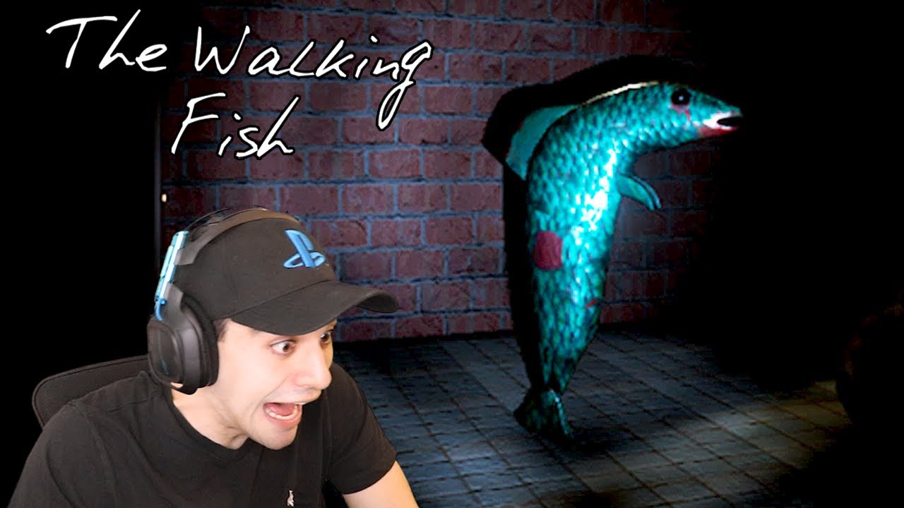 THERE'S A WALKING FISH MONSTER CHASING ME!!! - The Walking Fish (Ending)