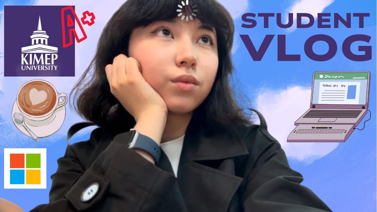 VLOG: 1 день студента КИМЭП | 1 day as a KIMEP student