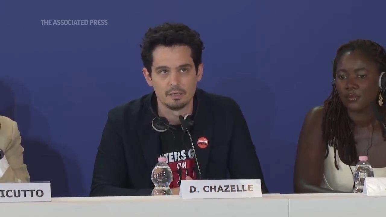 At Venice film festival, Damien Chazelle salutes Hollywood strikers