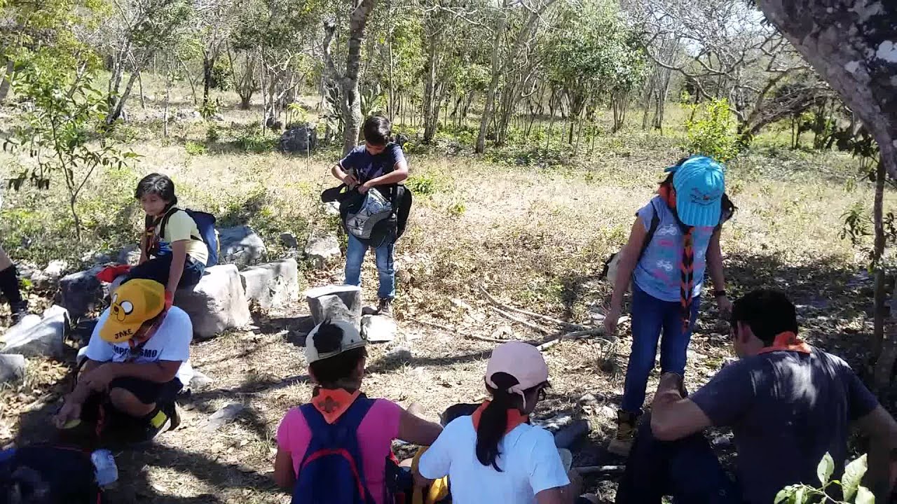 excursi&oacute;n a la Sima de las cotorras grupo 4 mactazan scouts chiapas