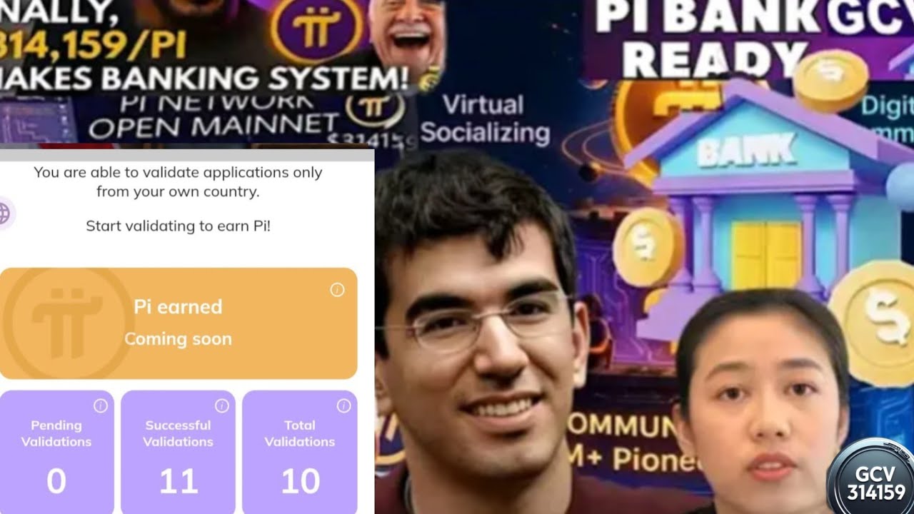 BREAKING PI NETWORK ✴️Validators Rewards  | Pi Price Yamanutse Cyane ku Exchanges • GCV $314,159