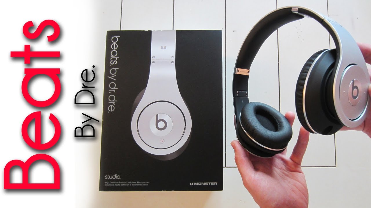 Studio Beats By Dr. Dre LIMITED EDITION Unboxing! (Silver Aluminum Edition)