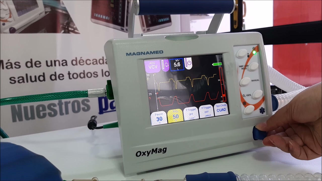 Ventilador OXYMAG de MAGNAMED, por OLIMPEX PERU