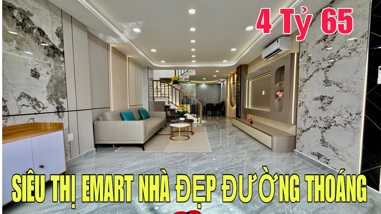 Bán nhà Gò Vấp phân khúc tài chính 4 Tỷ. Kế trường cấp 1.2.3 và siêu thị Emart. Vài bước chân ra chợ