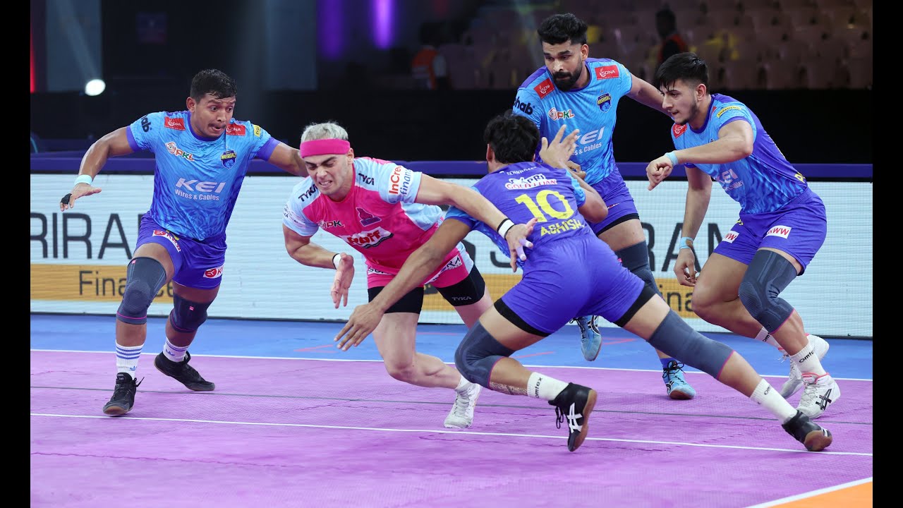 PKL Highlights: Jaipur Pink Panthers vs Bengal Warriorz | Pro Kabaddi League Season 12 | Hindi
