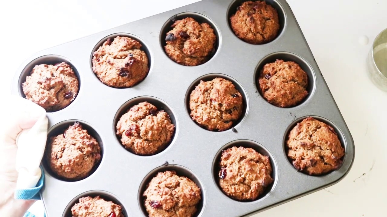 Lentil Muffin Taste Test: Banana vs Chia Cherry || Healthy Vegan Recipes