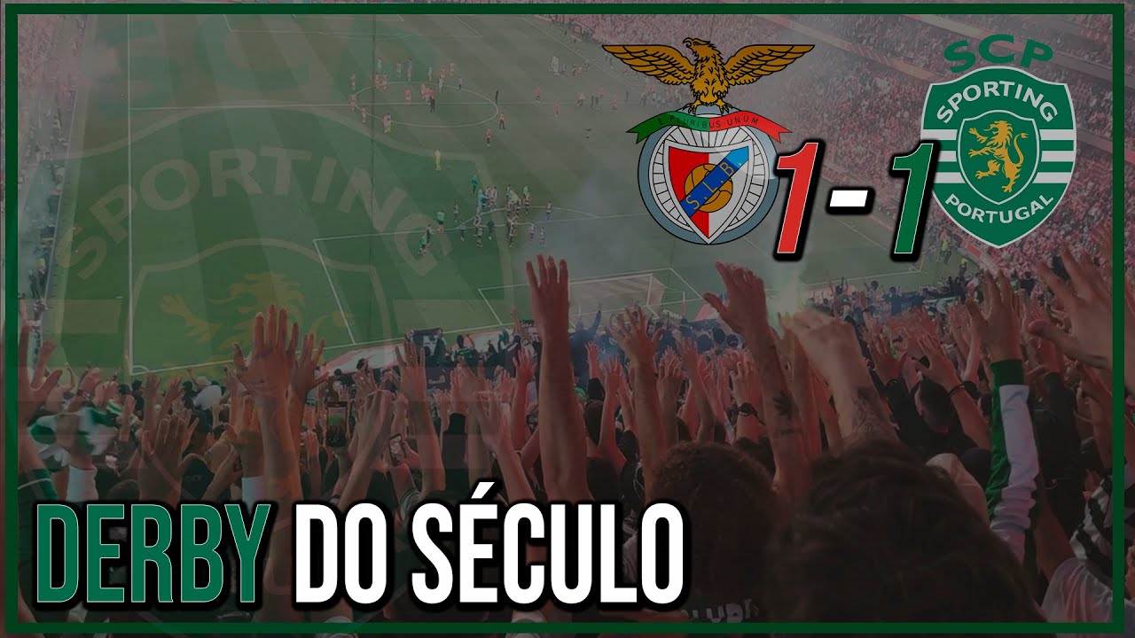 Benfica 1-1 SPORTING | Em busca do Bicampeonato na Lixeira