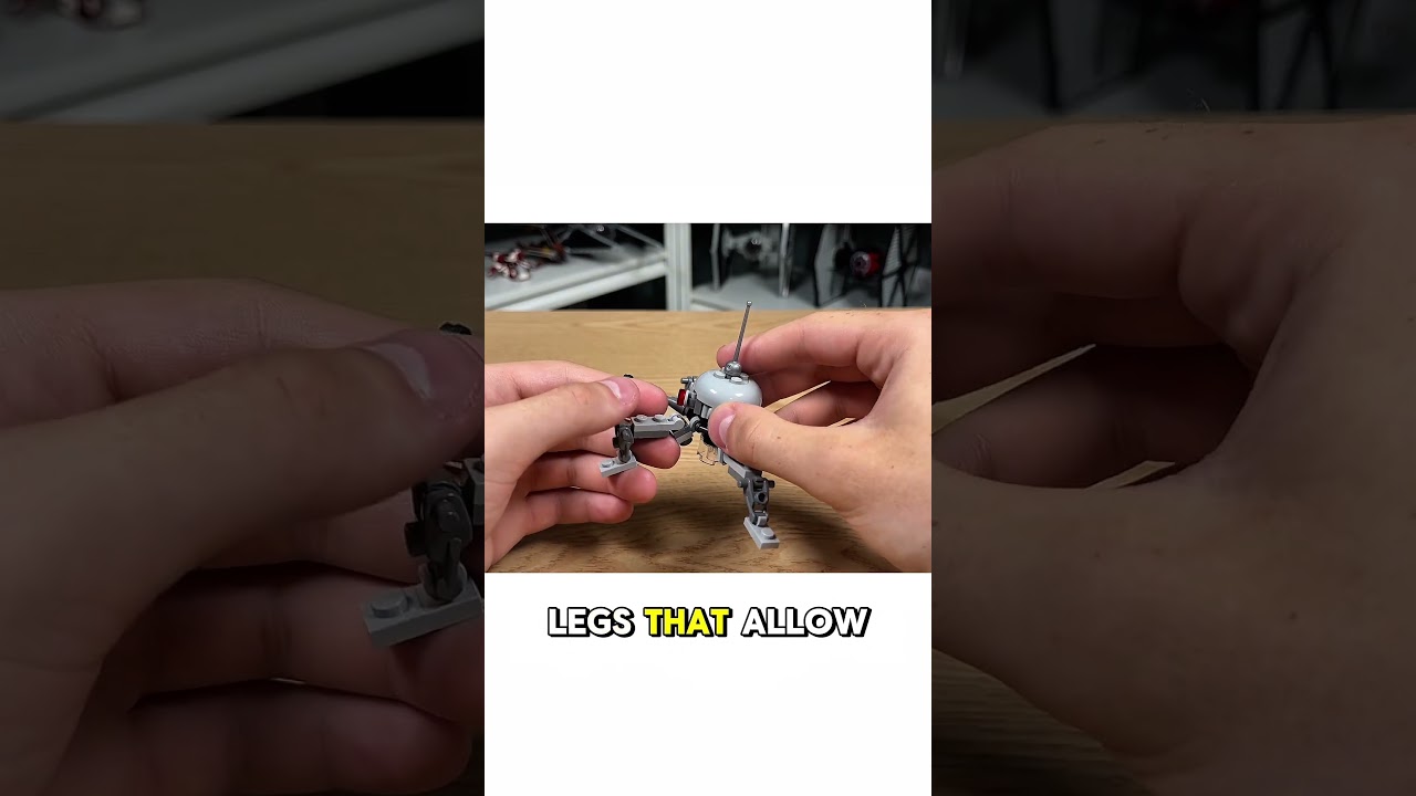 The Best LEGO Dwarf Spider Droid #shorts #lego #legostarwars