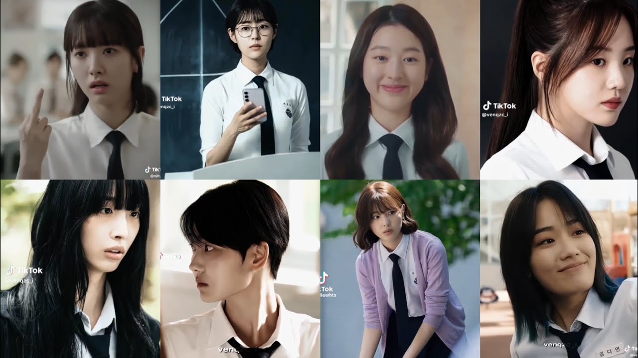 [K-drama]Tổng hợp Nhan sắc đỉnh cao của dàn cast Trò chơi kim tự tháp (Pyramid Game) | Minna Channel