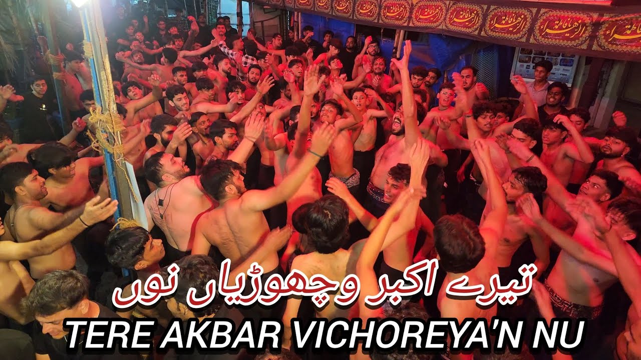 Noha Matamdari 2025 | تیرے اکبر وچھوڑیاں نوں | TERE AKBAR VICHOREYA'N NU | Matami Sangat One Blood