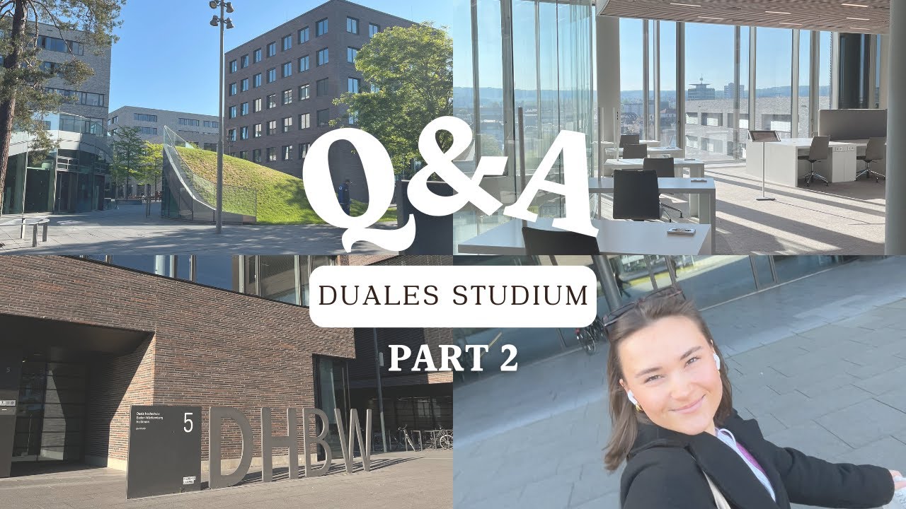 DUALES STUDIUM an der DHBW // PART 2 (Klausuren, Auslandssemester, Studentenleben, Freizeit etc.)