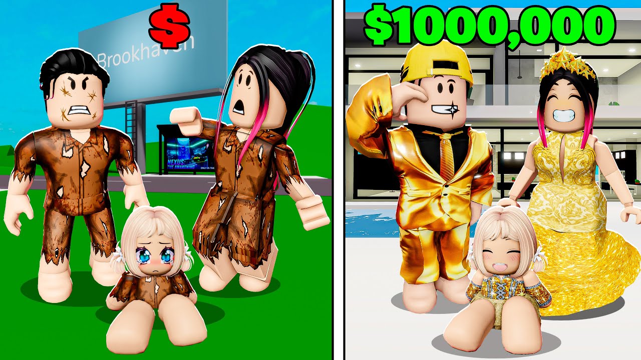 DE UMA FAMÍLIA POBRE ATÉ UMA FAMÍLIA RICA EM (Brookhaven RP)