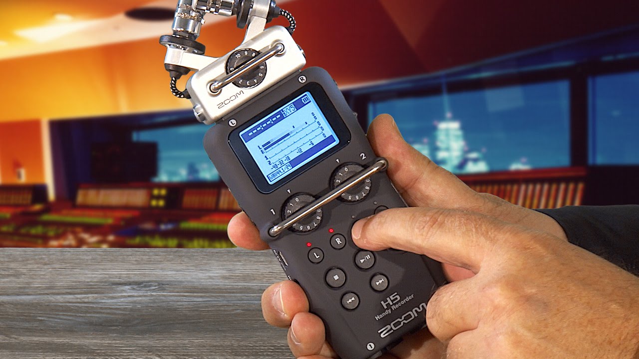 ZOOM H5 Handy Recorder mit Wechselkapsel-System
