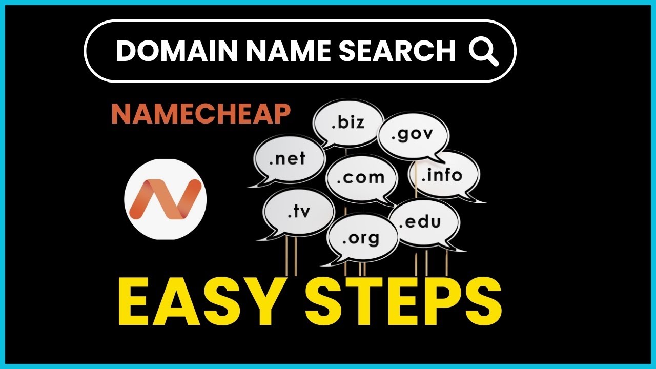 Domain Name Search | EASY Steps on How to Buy Domain Name on Namecheap