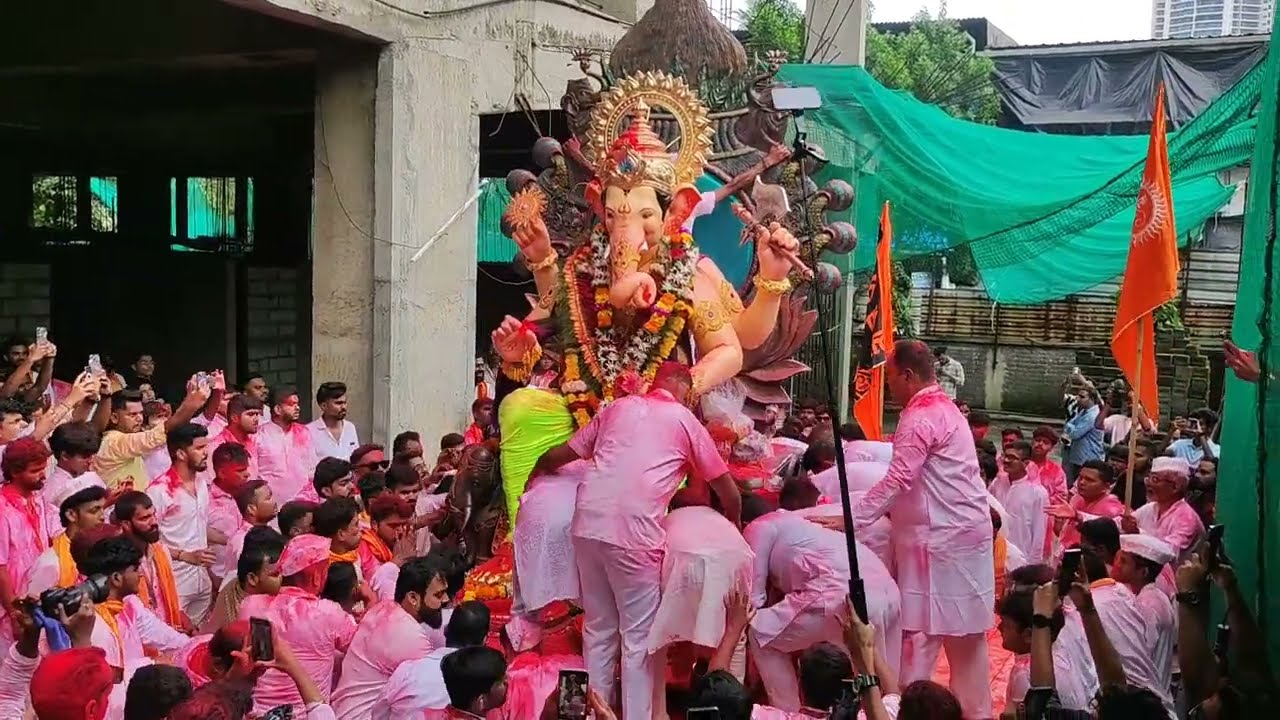 2025-Charkop cha Raja Visarjan Sohala after 177-Days..🙏🏻❤️