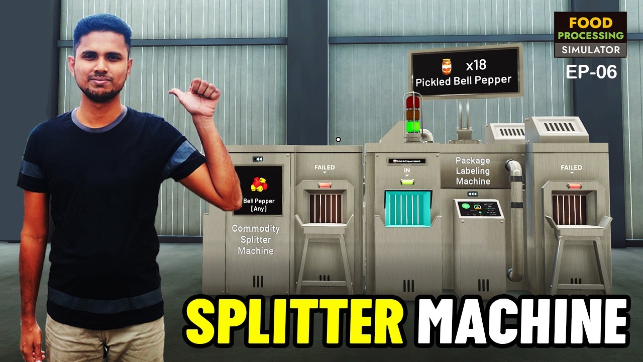 Warehouse Machine Arrangement | Food Processing Simulator Gameplay | EP - 06 | Tamil Play Games