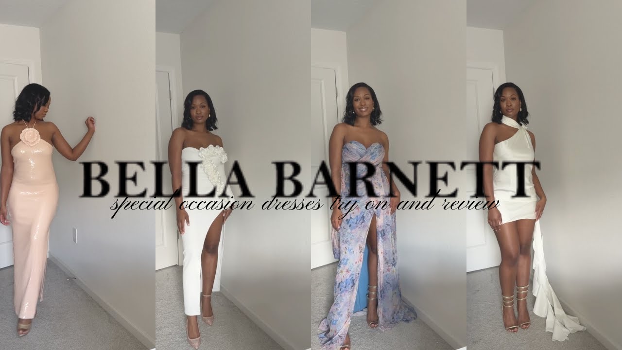 Bella Barnett Try-On Haul | Spring Special Occasion Dresses | Honest Review + Discount