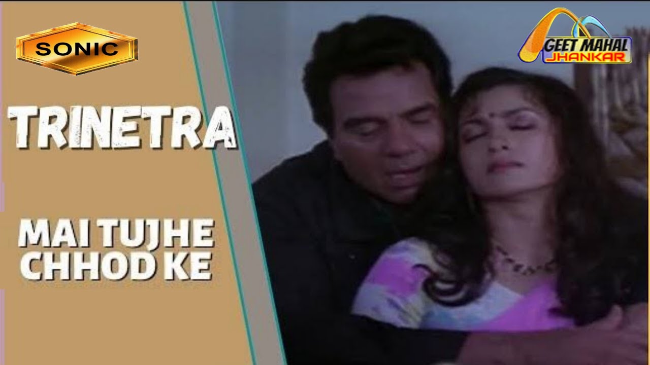 Main Tujhe Chhod Ke Kaha Jaunga | Sonic Jhankar | Kumar Sanu | Trinetra (1991) | GEET MAHAL