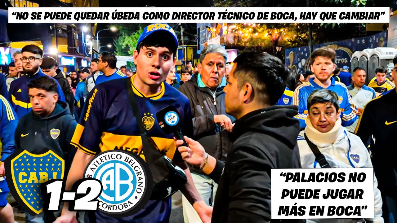 REACCIÓN CON HINCHAS 🎙🇸🇪 - BOCA JUNIORS 1-2 BELGRANO -  FECHA 13 - LIGA ARGENTINA - CLAUSURA🏆