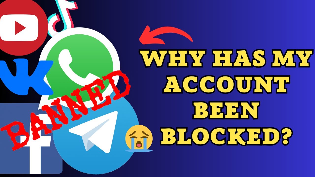 About account bans! WhatsApp Telegram Facebook Banned My Number Solution