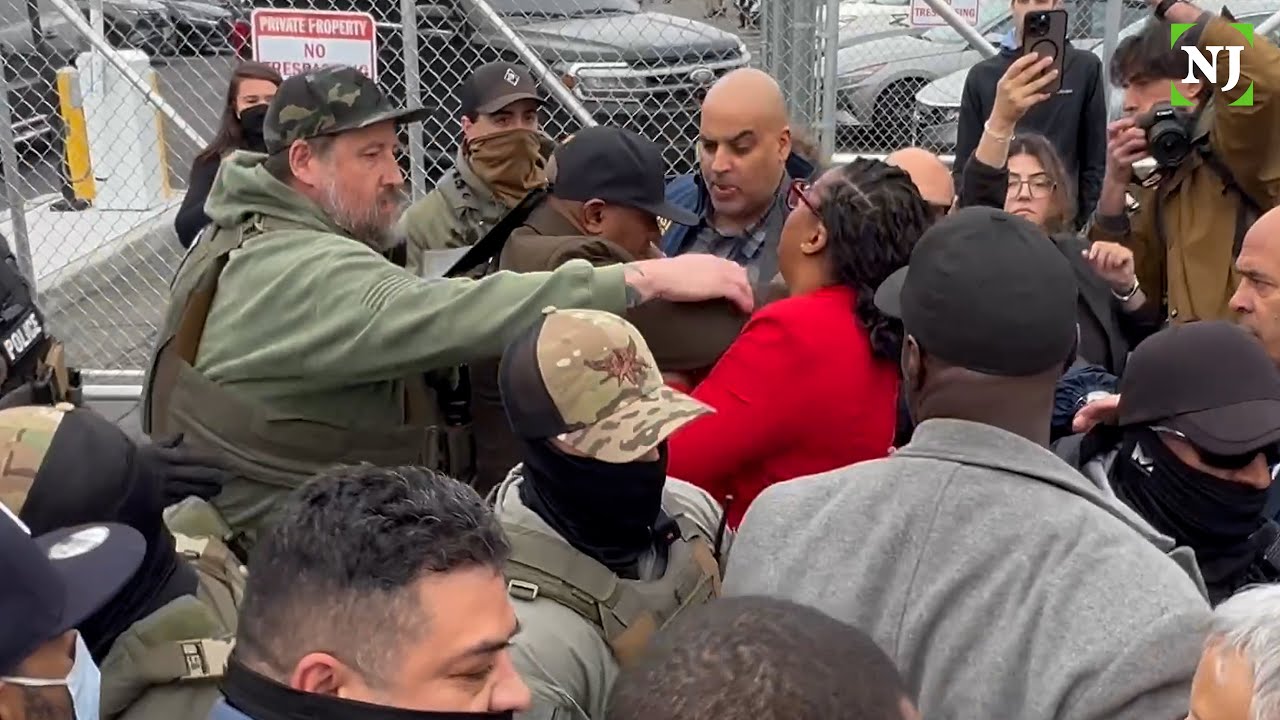 Newark mayor arrested outside Delaney Hall in ICE protest