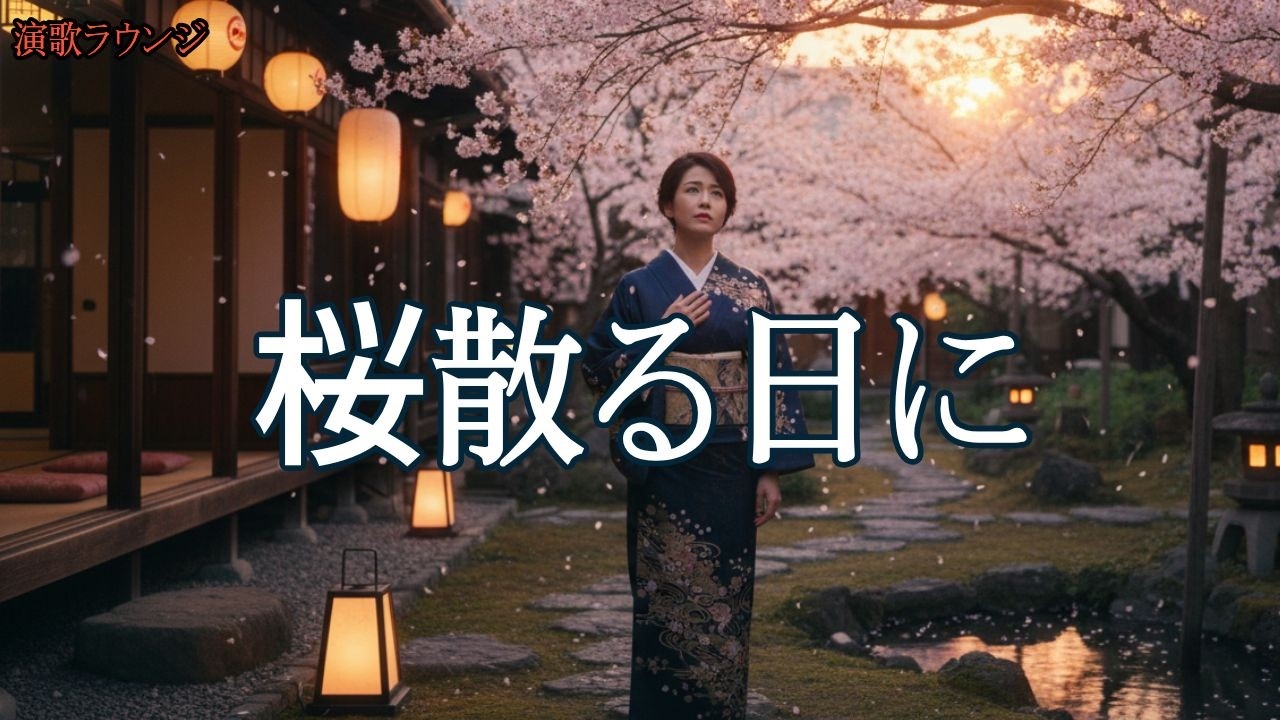 【演歌メドレー10曲】春の別れシリーズ｜桜散る日に・春風に泣いた・花吹雪の別れ…昭和の切ない春の恋物語 vol.167