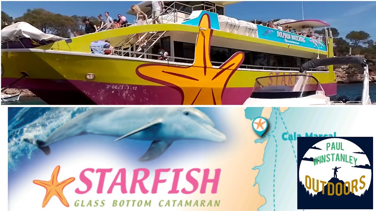 STARFISH GLASS BOTTOM CATAMARAN BOAT TRIP MALLORCA