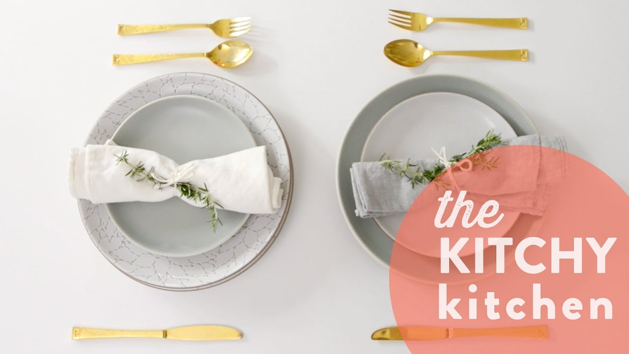 Table Setting Tips // Living Deliciously