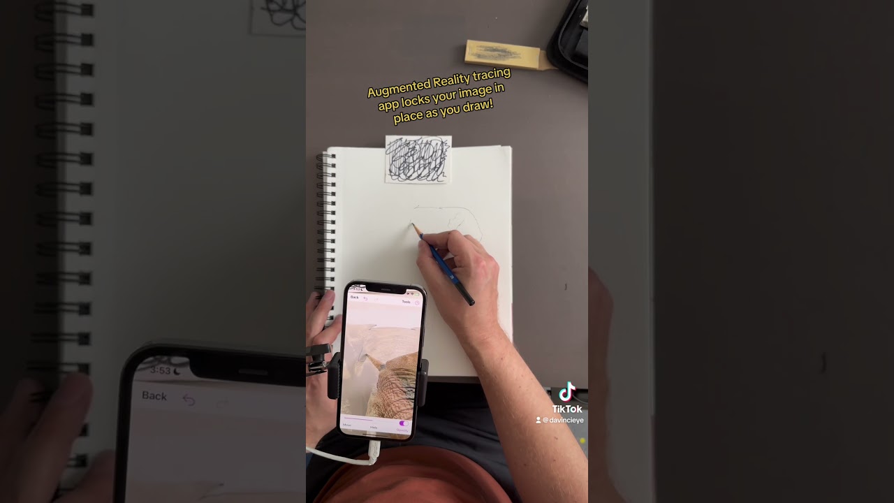 Рисуйте что угодно и где угодно с помощью приложения Da Vinci Eye.