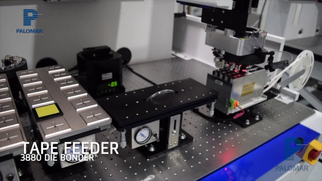 Palomar Technologies' 3880 Die Bonder Component Placement Die Attach System