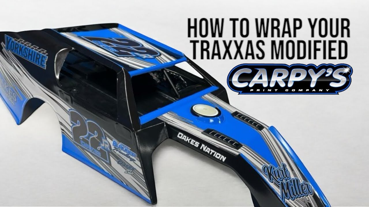 How to wrap your Traxxas Modified ( Tutorial)