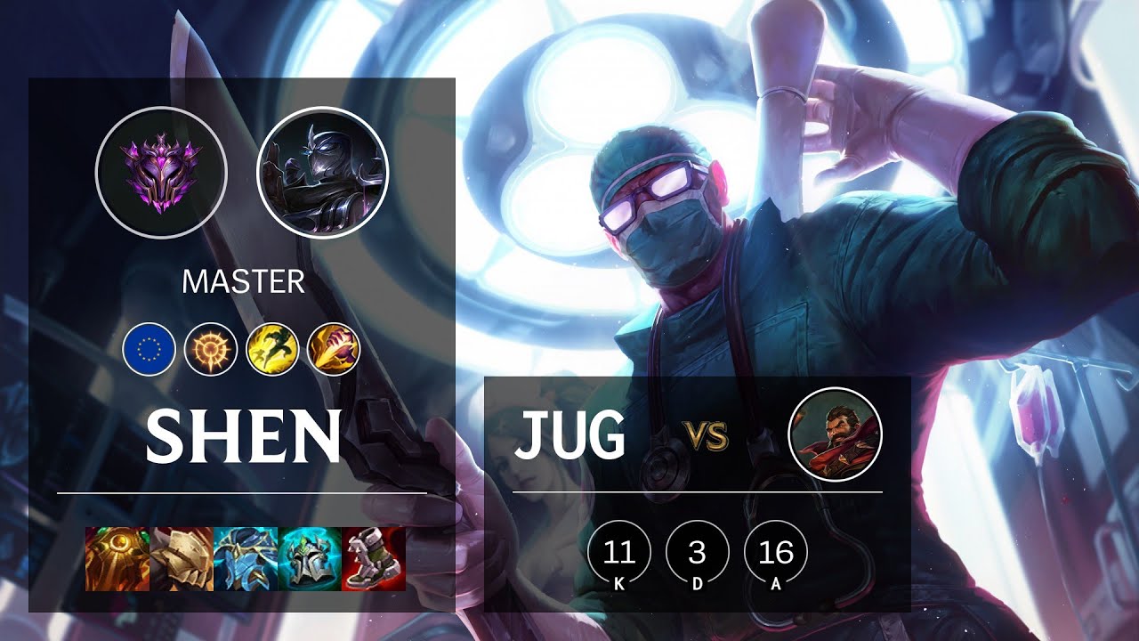 Shen Jungle vs Graves - EUW Master Patch 10.23