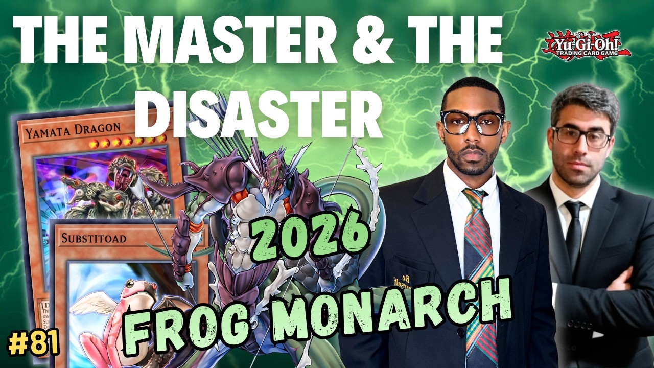 This Frog Monarch Deck Just WON a Major! | Yugioh Edison Format | The Master & the Disaster Ep81