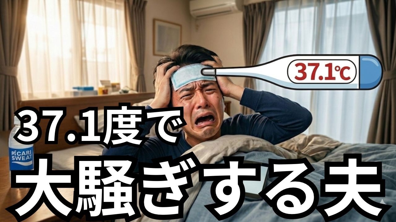 【主婦の本音】夫が微熱で重症アピールするのにウンザリ