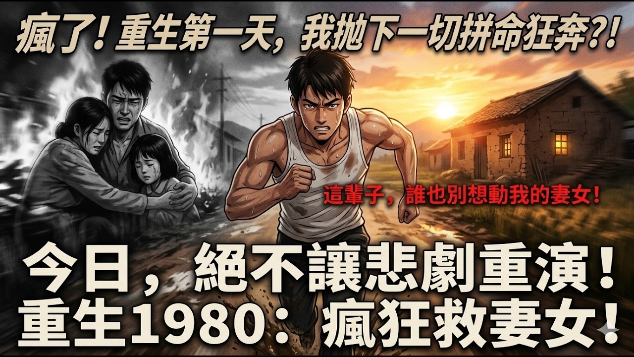 [一口氣看完] 前世我酗酒敗家害死妻女，這一世我拼命狂奔只為改天換命！當我一腳踢開人渣那一刻，全村人都嚇傻了！從兩分錢開始的硬核逆襲路 | 年代爽劇