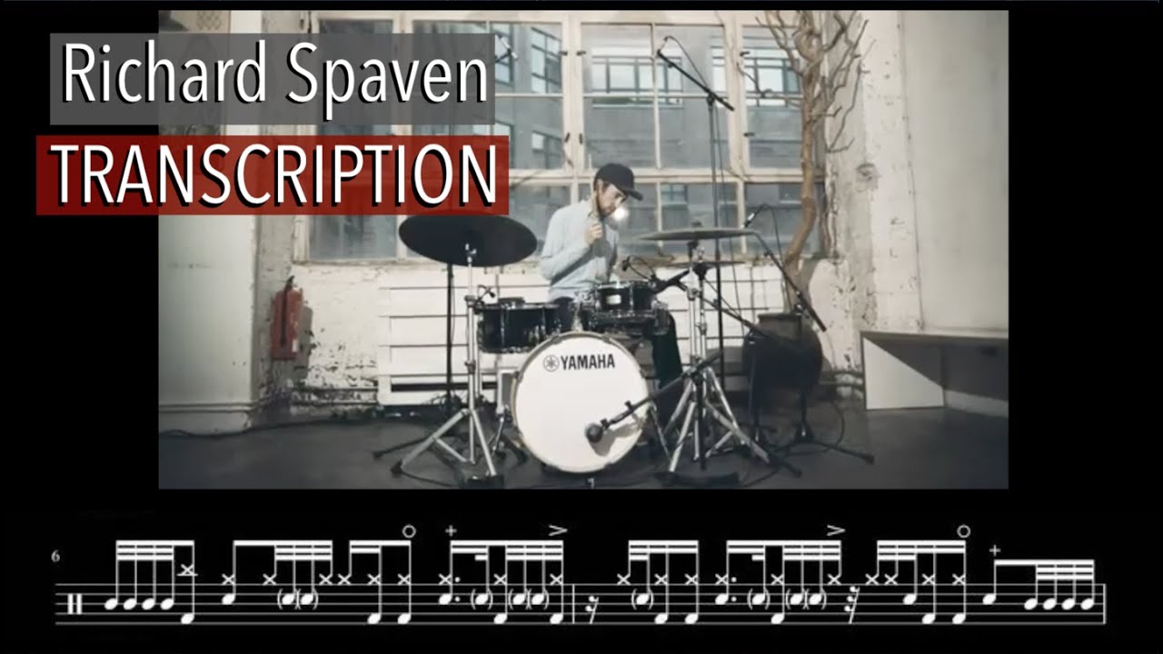 Richard Spaven | Yamaha Stage Custom Hip Kit | Transcription