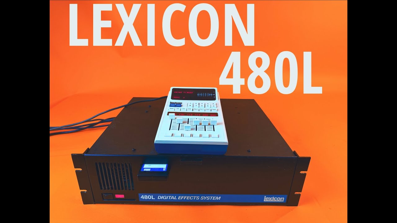 LEXICON 480L Demo for Just Blaze (Restored by Synth Tailor Electronics)
