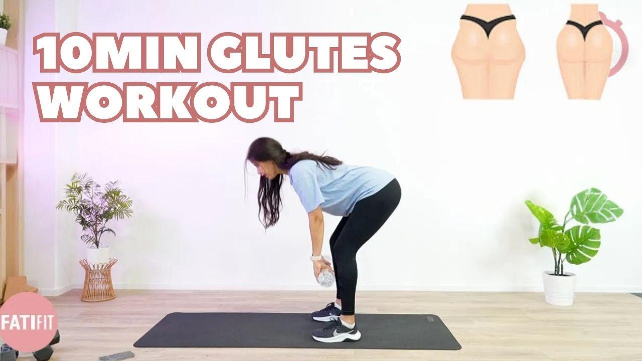 10-Minute At-Home Glutes Workout to Lift & Tone Fast