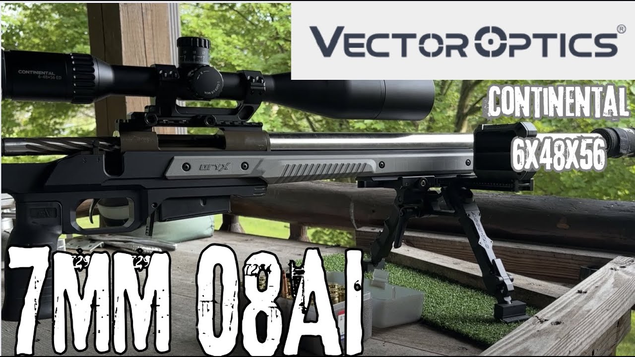 7MM08 AI, 150 ELD-X, Vector Continental 6-48x56