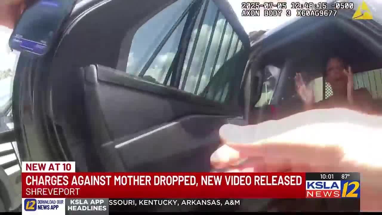 Charges against Shreveport mother dropped; bodycam footage released