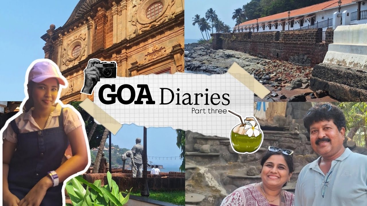 GOA Dairies part 3 , Aguada Fort #goa #goadiaries #goatrip #goabeach #goal 