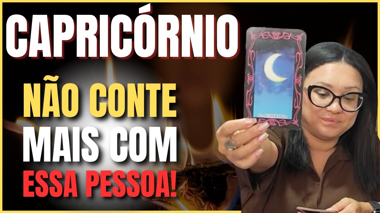 CAPRICÓRNIO DEZEMBRO 2025 VOCÊ VAI SE DECEPCIONAR COM ALGUÉM… E AÍ SUA VIDA VAI VIRAR A CHAVE!