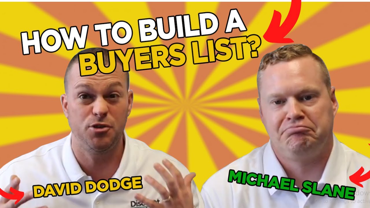 How To Build A Buyers List - You Ask, We Answer :)