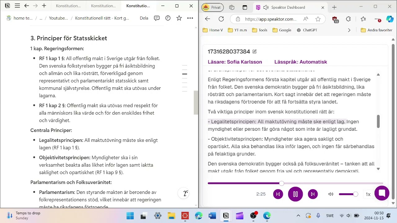 Vad &auml;r Konstitutionell R&auml;tt? Sveriges Statsskick och Grundlagar | Enkelt f&ouml;rklarat