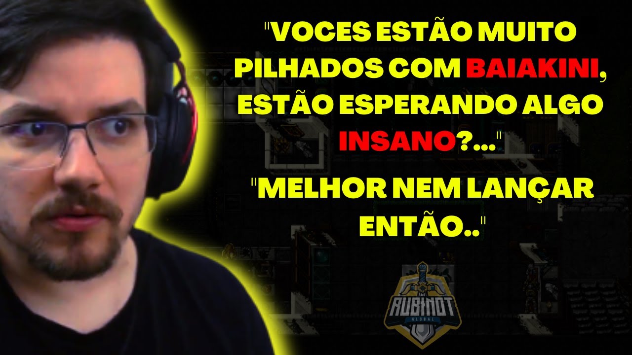 Tibia RUBINI COMENTANDO SOBRE O BAIAKINI #financeirandoplay