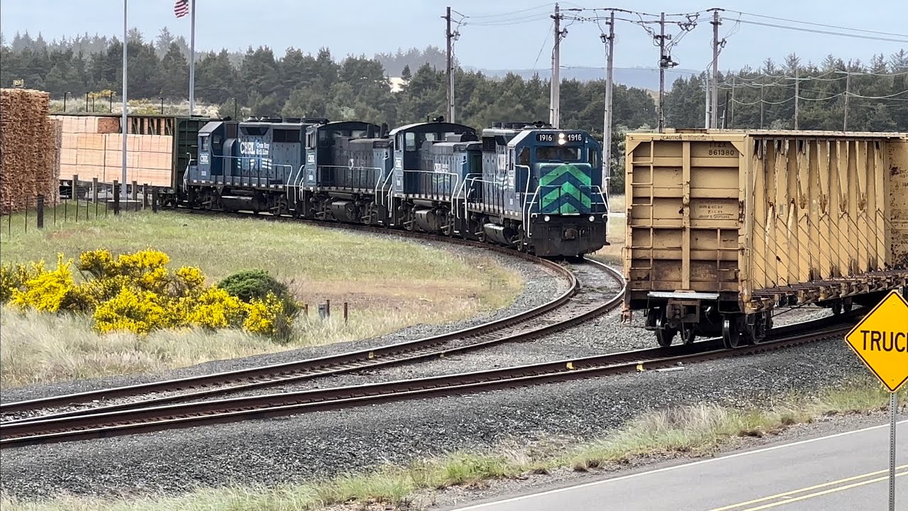COOS BAY RAIL LINE Rails to the beach Part 4